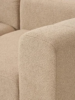 Modulaire bouclé bank Lena (4-zits)^Westwing Collection New