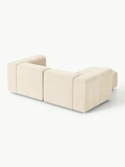 Modulaire bouclé bank Lena (3-zits) met kruk^Westwing Collection Hot