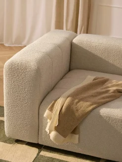 Modulaire bouclé bank Lena (4-zits)^Westwing Collection Sale