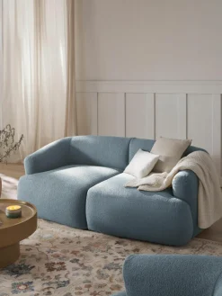 Modulaire bouclé bank Sofia (2-zits)^Westwing Collection Hot