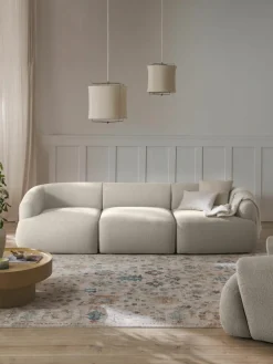 Modulaire bouclé bank Sofia (3-zits)^Westwing Collection New