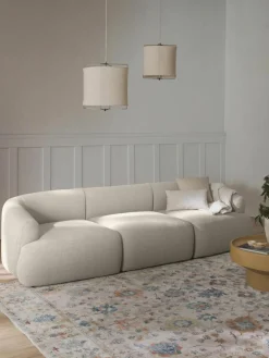 Modulaire bouclé bank Sofia (3-zits)^Westwing Collection New