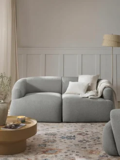 Modulaire bouclé bank Sofia (2-zits)^Westwing Collection New