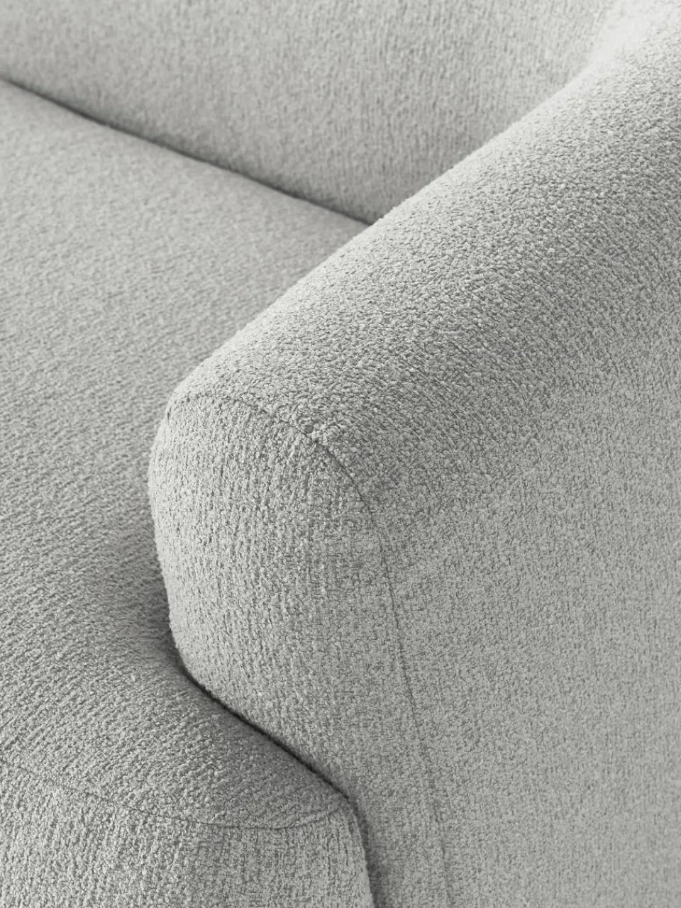 Modulaire bouclé bank Sofia (2-zits)^Westwing Collection New