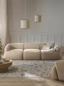Modulaire bouclé bank Sofia (3-zits)^Westwing Collection New
