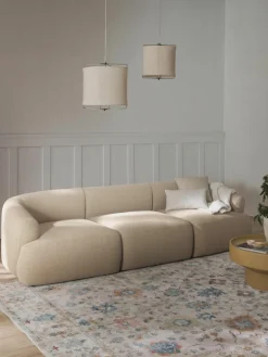 Modulaire bouclé bank Sofia (3-zits)^Westwing Collection New