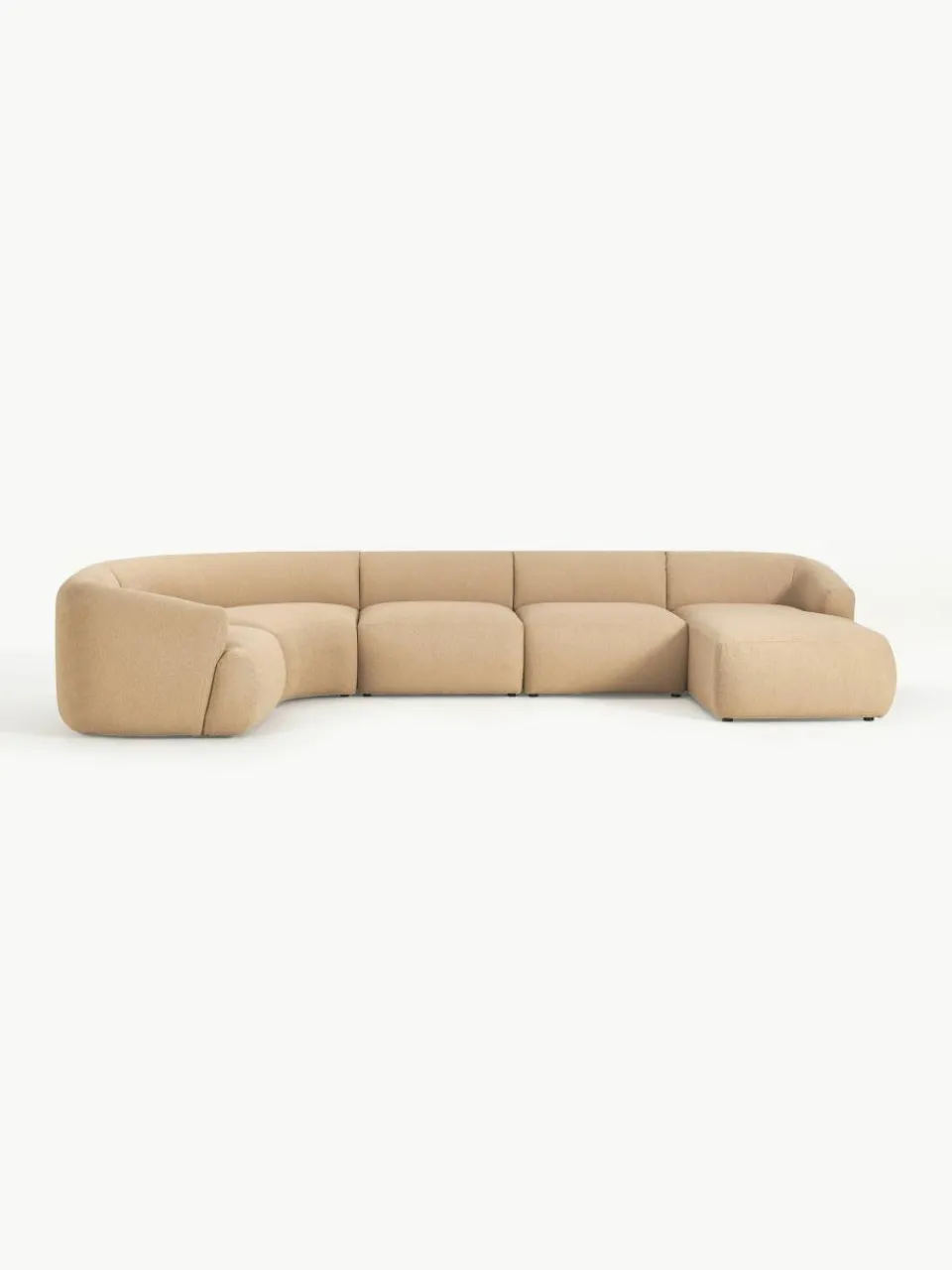 Modulaire bouclé bankstel Sofia^Westwing Collection Outlet