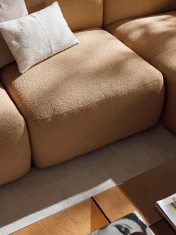 Modulaire bouclé bankstel Sofia^Westwing Collection Outlet