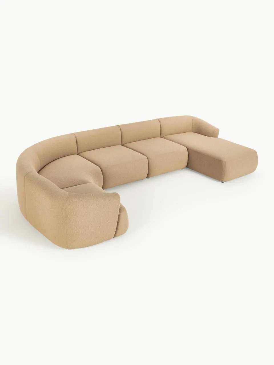 Modulaire bouclé bankstel Sofia^Westwing Collection Outlet