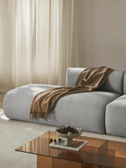 Modulaire bouclé chaise longue Sofia^Westwing Collection Sale
