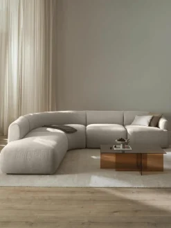 Modulaire bouclé hoekbank Sofia (4 zits)^Westwing Collection Discount