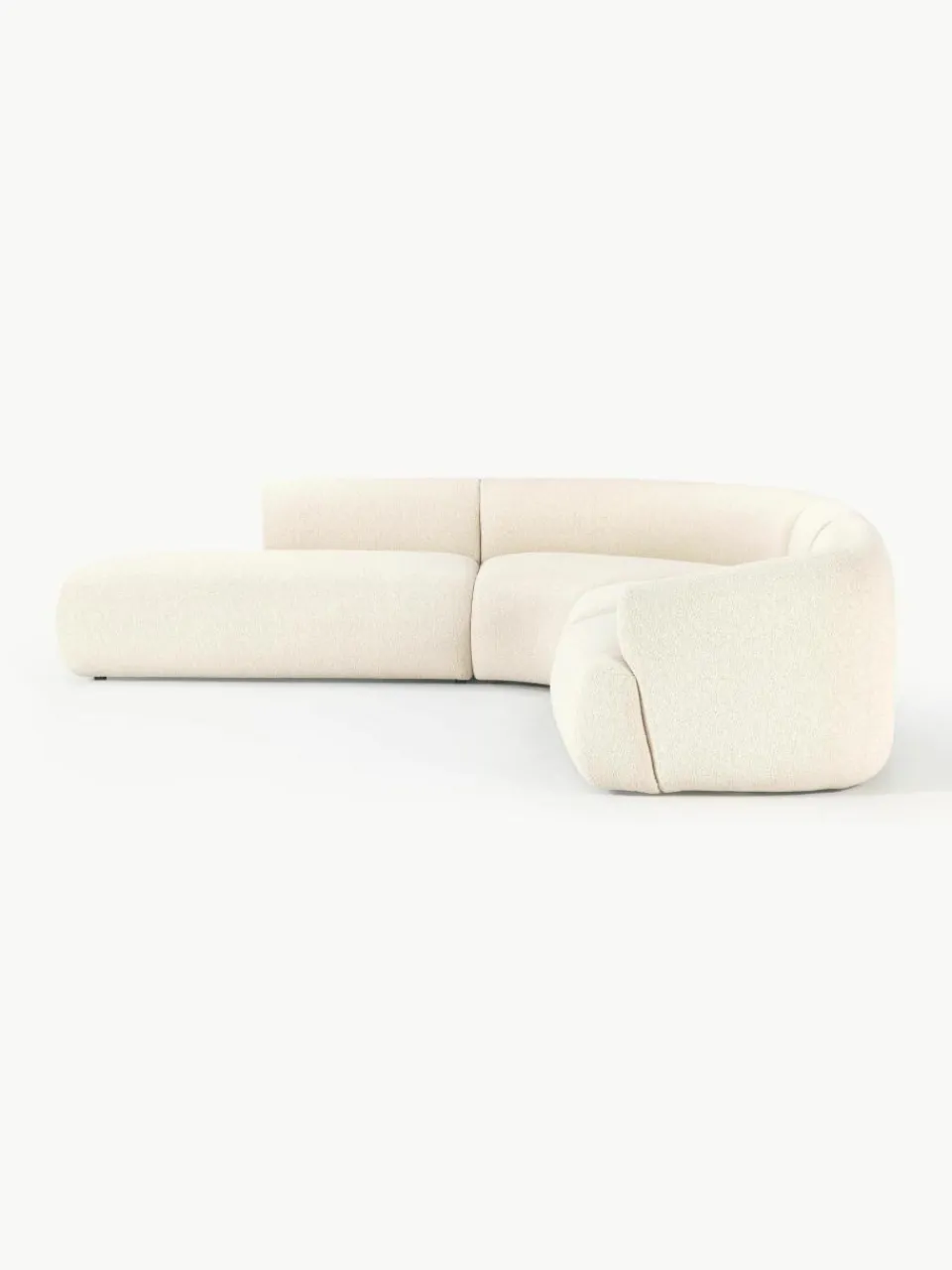 Modulaire bouclé hoekbank Sofia (4 zits)^Westwing Collection Discount