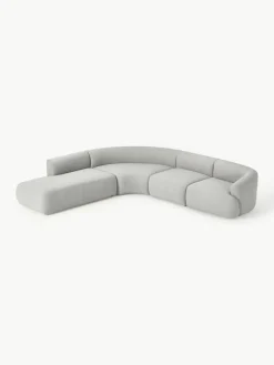 Modulaire bouclé hoekbank Sofia (4 zits)^Westwing Collection New