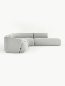 Modulaire bouclé hoekbank Sofia (4 zits)^Westwing Collection New