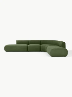Modulaire bouclé hoekbank Sofia (4-zits)^Westwing Collection Discount