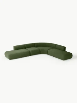 Modulaire bouclé hoekbank Sofia (4-zits)^Westwing Collection Discount