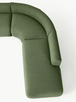 Modulaire bouclé hoekbank Sofia (4-zits)^Westwing Collection Discount