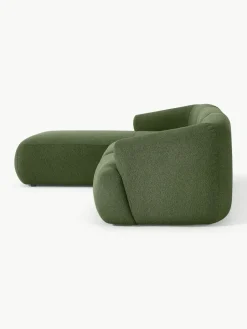 Modulaire bouclé hoekbank Sofia (3-zits)^Westwing Collection Online