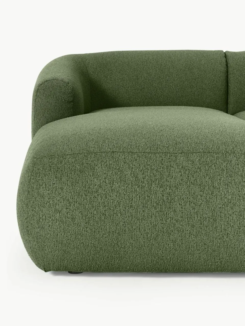 Modulaire bouclé hoekbank Sofia (3-zits)^Westwing Collection Online