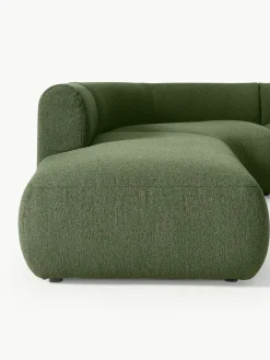 Modulaire bouclé hoekbank Sofia (4-zits)^Westwing Collection Clearance