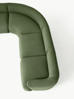Modulaire bouclé hoekbank Sofia (4-zits)^Westwing Collection Clearance