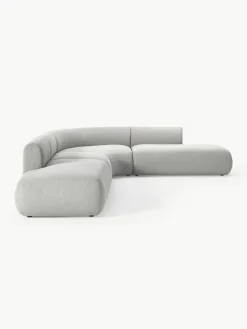 Modulaire bouclé hoekbank Sofia (4 zits)^Westwing Collection Outlet