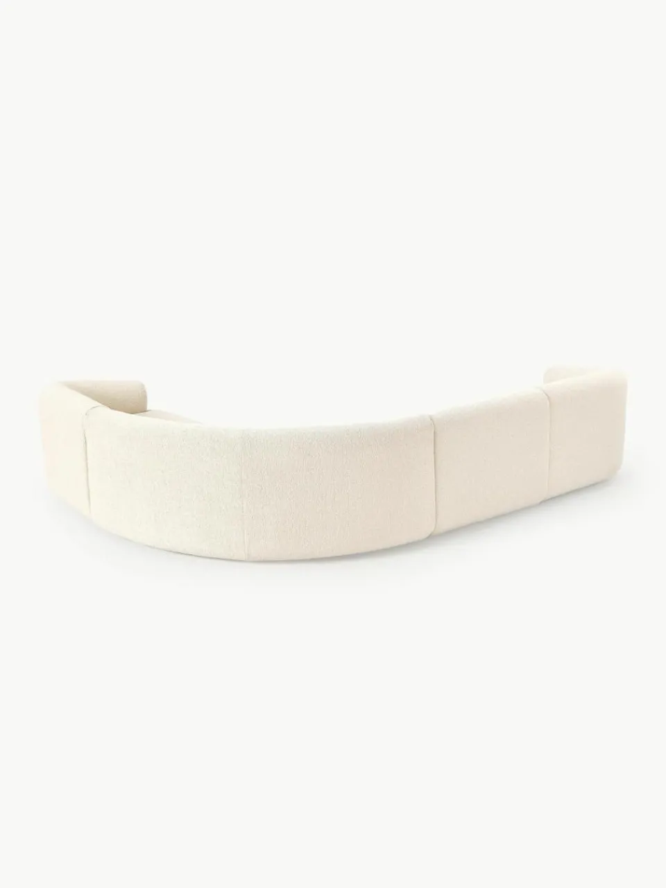 Modulaire bouclé hoekbank Sofia (4 zits)^Westwing Collection Clearance