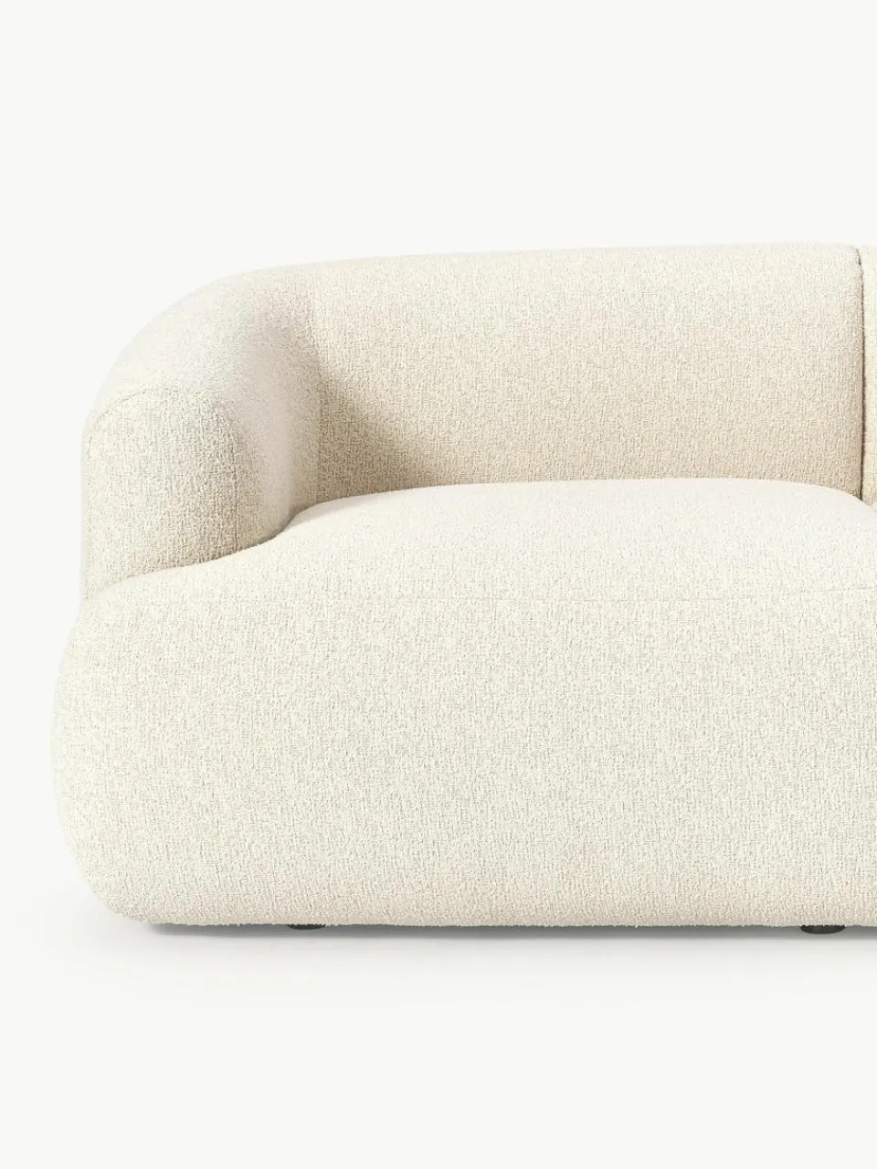 Modulaire bouclé hoekbank Sofia (4 zits)^Westwing Collection Clearance