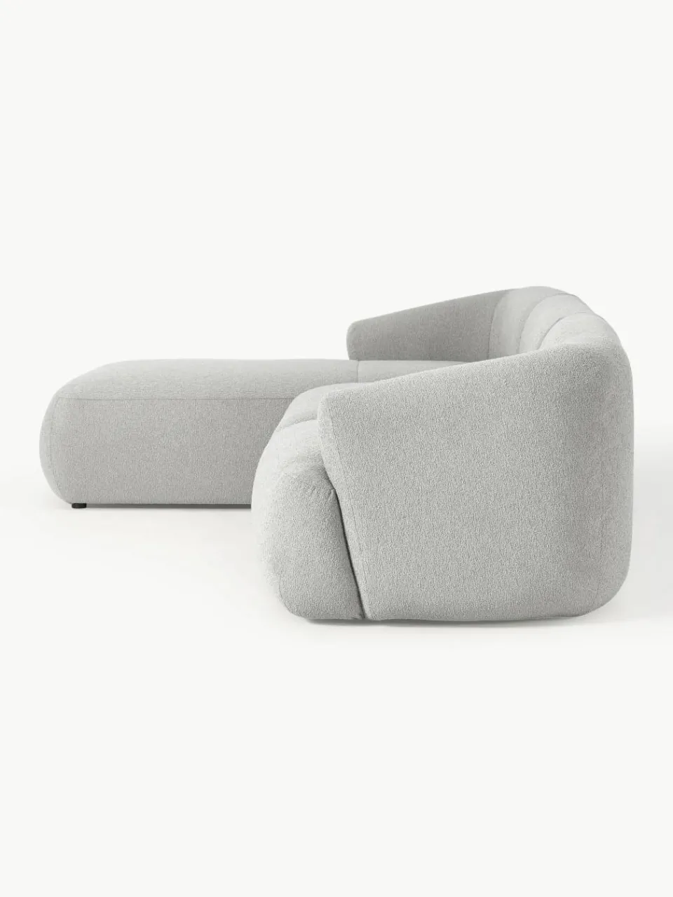 Modulaire bouclé hoekbank Sofia (3 zits)^Westwing Collection Hot