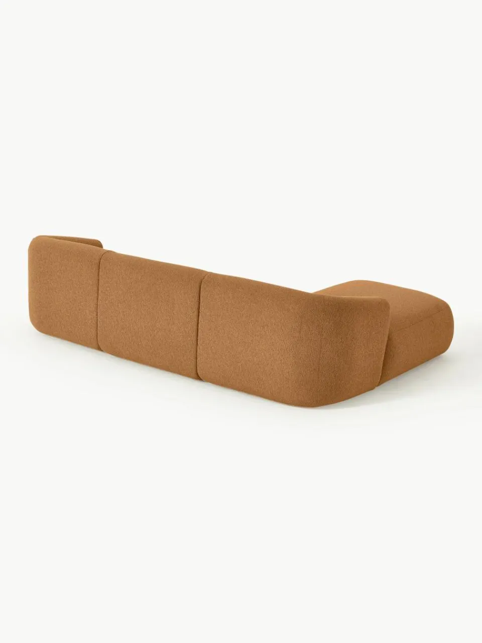 Modulaire bouclé hoekbank Sofia (3-zits)^Westwing Collection Best