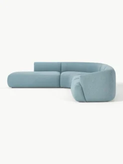 Modulaire bouclé hoekbank Sofia (4-zits)^Westwing Collection Discount