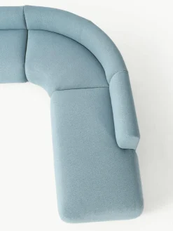 Modulaire bouclé hoekbank Sofia (4-zits)^Westwing Collection Best