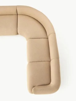 Modulaire bouclé hoekbank Sofia (4-zits)^Westwing Collection Best