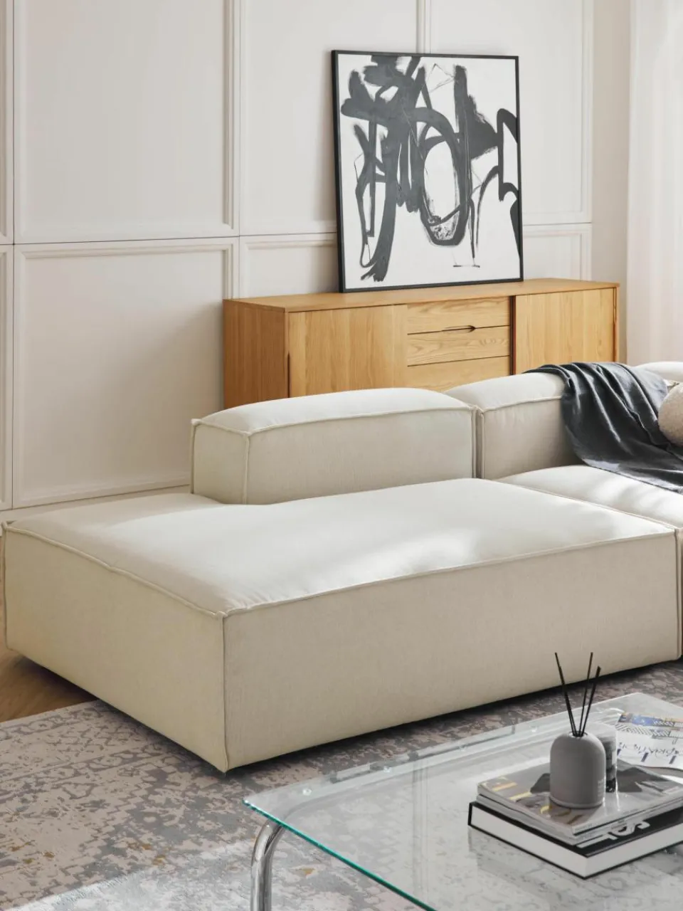 Modulaire chaise longue Lennon^Westwing Collection New
