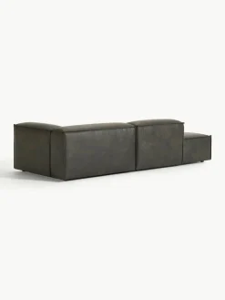 Modulaire chaise longue Lennon van gerecycled leer^Westwing Collection Discount