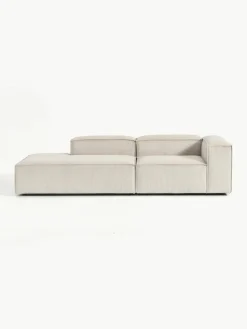 Modulaire chaise longue Lennon van corduroy^Westwing Collection New