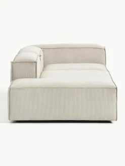 Modulaire chaise longue Lennon van corduroy^Westwing Collection New