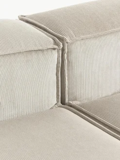 Modulaire chaise longue Lennon van corduroy^Westwing Collection New
