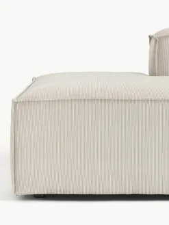Modulaire chaise longue Lennon van corduroy^Westwing Collection New