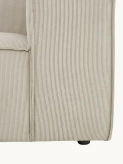 Modulaire chaise longue Lennon van corduroy^Westwing Collection New