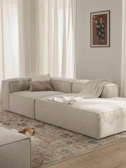 Modulaire chaise longue Lennon van bouclé^Westwing Collection Discount