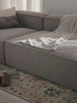 Modulaire chaise longue Lennon van bouclé^Westwing Collection Outlet