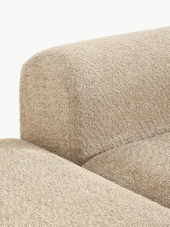 Modulaire chaise longue Natalie van teddy-bouclé^Westwing Collection New