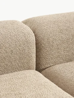 Modulaire chaise longue Natalie van teddy-bouclé^Westwing Collection Online