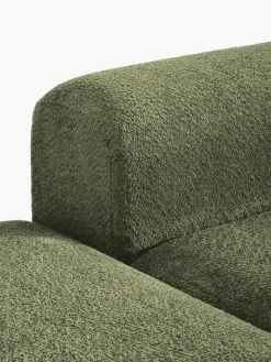 Modulaire chaise longue Natalie van teddy-bouclé^Westwing Collection Fashion