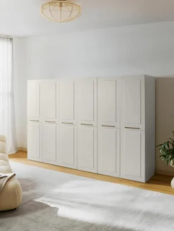 Modulaire draaideurkast Charlotte, 300 cm breed, diverse varianten^Westwing Collection Online