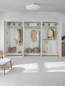 Modulaire draaideurkast Leon, 300 cm breed, diverse varianten^Westwing Collection Clearance