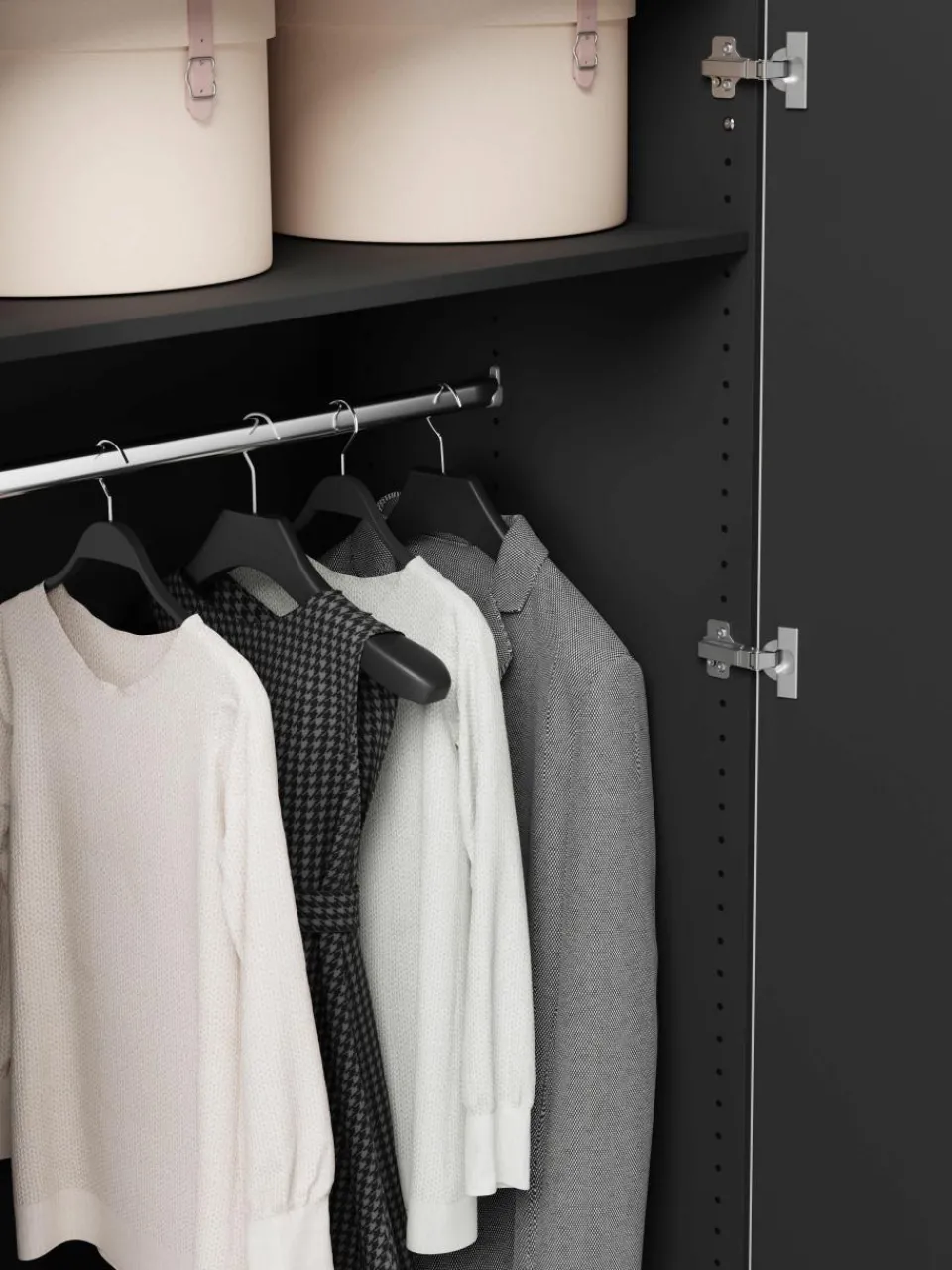 Modulaire draaideurkast Simone, 250 cm breed, diverse varianten^Westwing Collection Discount