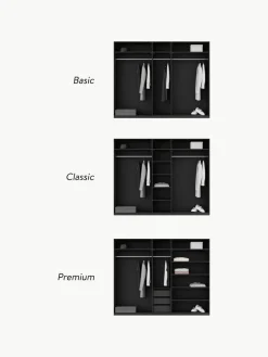 Modulaire draaideurkast Simone, 250 cm breed, diverse varianten^Westwing Collection Discount