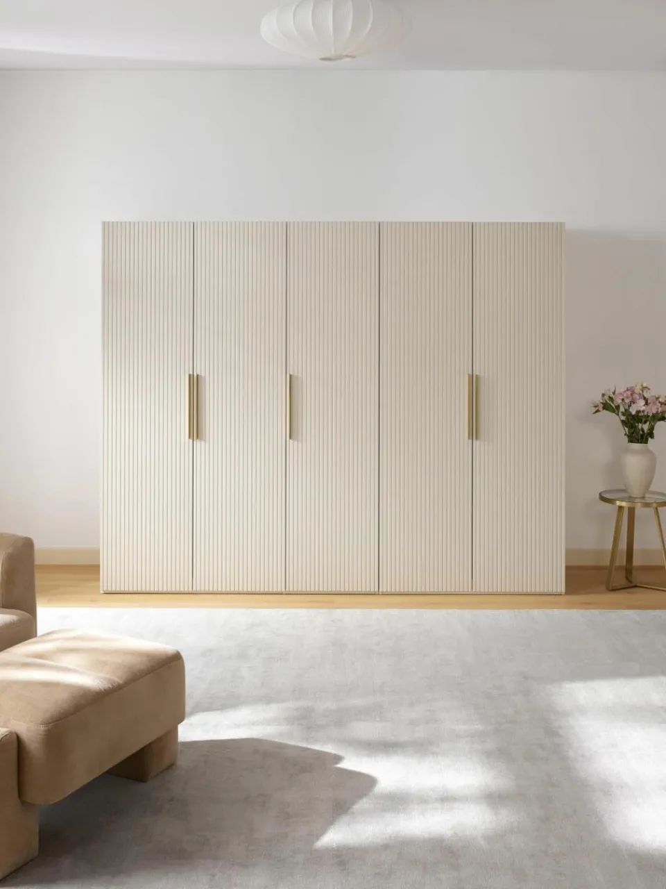 Modulaire draaideurkast Simone, 250 cm breed, diverse varianten^Westwing Collection Fashion